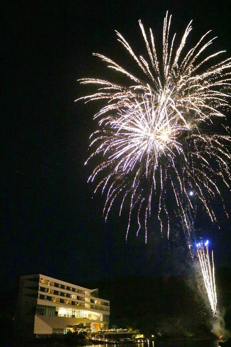 9月15日（日） 花火打ち上げのお知らせ