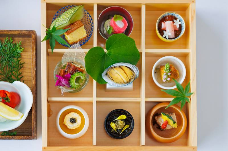 Japanese bento style “Treasure chest” 長崎の宝箱